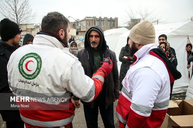 وضعیت امدادرسانی در خوی