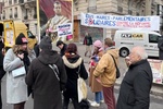 حدود ۹۰هزار نفر در تظاهرات ضد دولتی پاریس شرکت کردند
