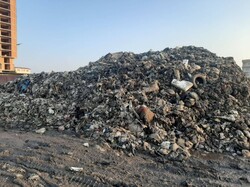 دپوی زباله محمودآباد در چندقدمی دریا