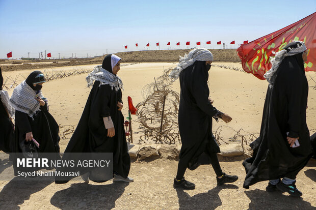 ۳۰۰ دانش آموز دختر مدارس ساوه به اردوی راهیان نور اعزام شدند