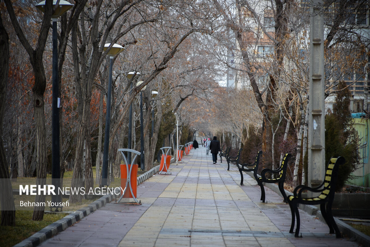 Mehr News Agency Clean weather in Iran s Arak