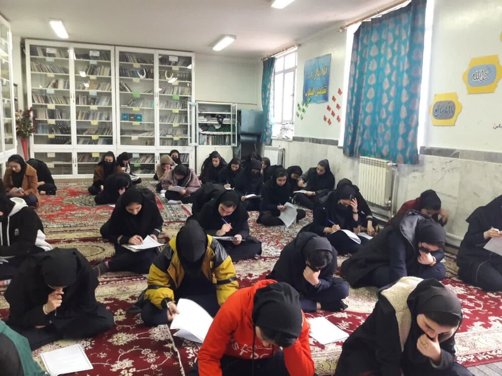 حضور ۶ هزار دانش آموز در پویش کتابخوانی«تربیت فاطمی،نسل سلیمانی»