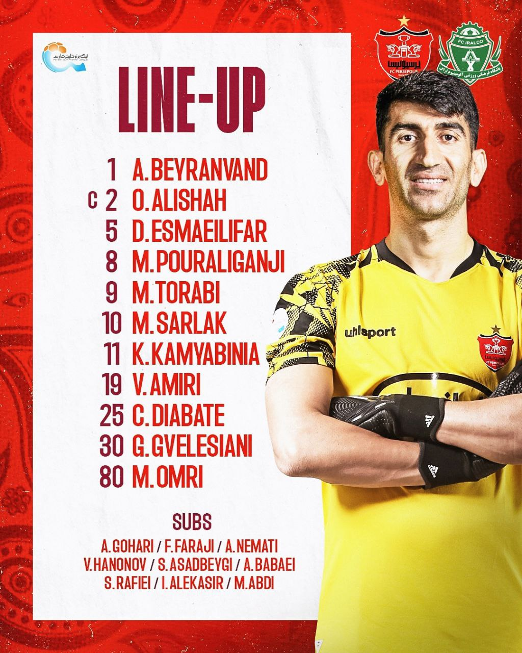 ترکیب پرسپولیس