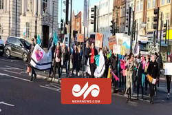 اعتراضات ضددولتی مردم در لندن اوج گرفت