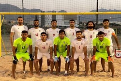 Iran beach soccer beat Oman in friendly