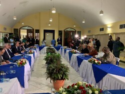 امير عبداللهيان يجري محادثات مع رئيس مجلس النواب النيكاراغوي