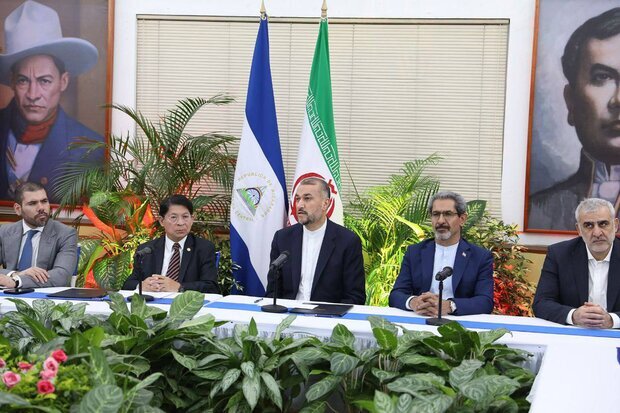ایران اور نکاراگوا کا تجارتی تعاون کو فروغ دینے پر زور 