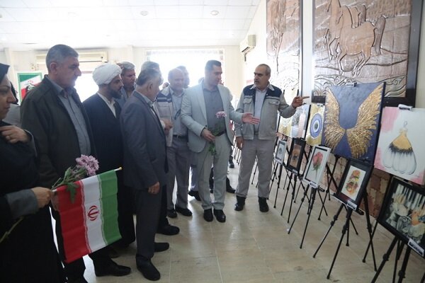 نمایشگاه صنایع دستی در جزیره خارگ افتتاح شد