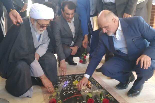 ادای احترام مسئولان به تنها شهیده زن انقلاب در استان بوشهر