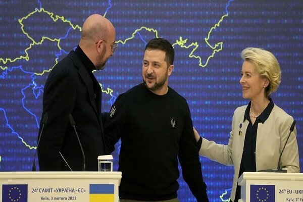 چارلز میشل:هیچ جدول زمانی برای پیوستن اوکراین به اروپا وجود ندارد