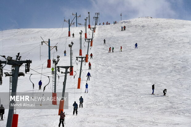 Papaei Ski Resort in Zanjan province
