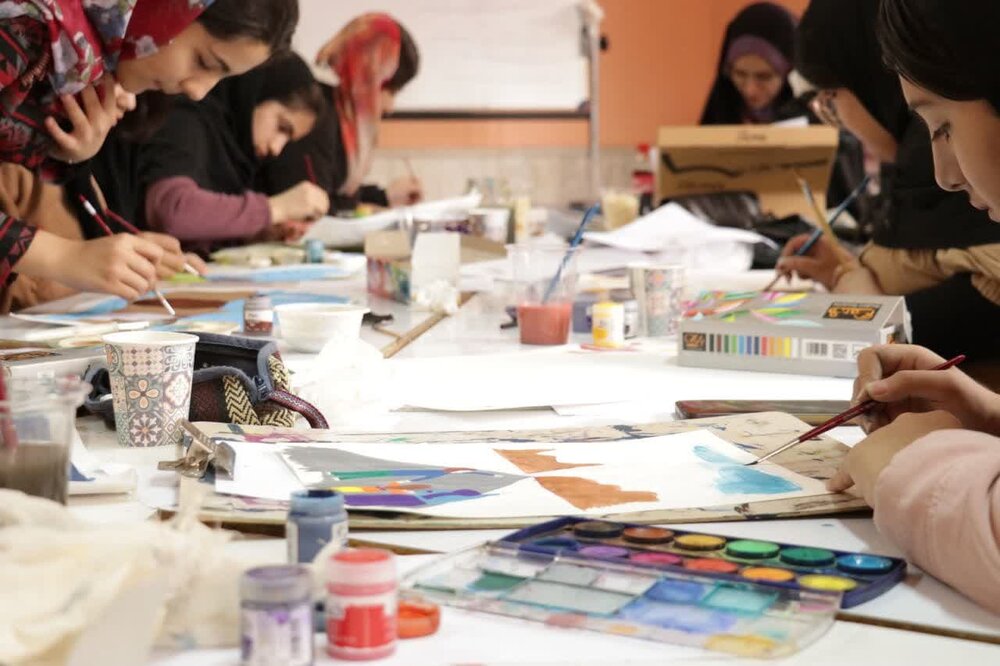 ورکشاپ یک روزه تصویرسازی «امید به آینده» در کرمانشاه برگزار شد