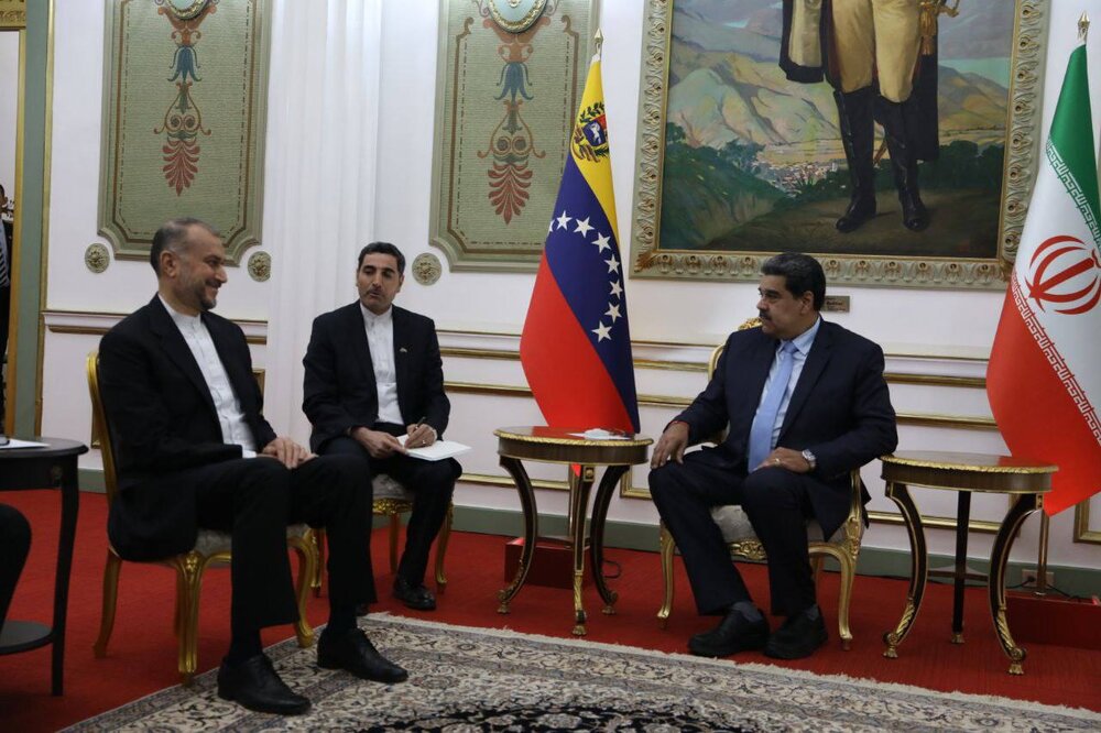 امیرعبداللهیان با رئیس جمهور ونزوئلا دیدار کرد