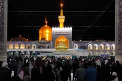 People celebrate Imam Ali birth anniv. at Imam Reza shrine