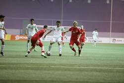پیروزی تیم فوتبال نوجوانان مقابل بلاروس/ شاگردان عبدی پنجم شدند