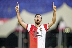 VIDEO: Alireza Jahanbakhsh's goal for Feyenoord