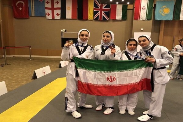 Iran female para taekwondokas seize 4 medals in Turkey