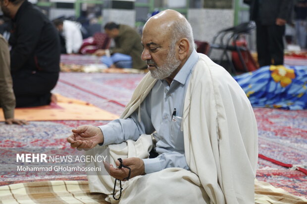 اعتکاف 1401 بوشهر جامع عطار و دانش آموزی