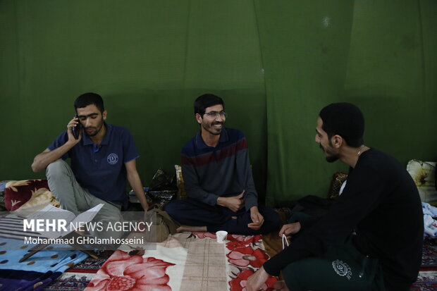 اعتکاف 1401 بوشهر جامع عطار و دانش آموزی