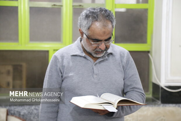 اعتکاف 1401 بوشهر جامع عطار و دانش آموزی