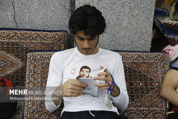 اعتکاف 1401 بوشهر جامع عطار و دانش آموزی