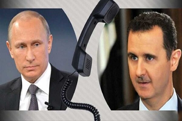 گفتگوی تلفنی پوتین با بشار اسد درباره زلزله مهیب در سوریه