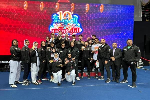 Iran taekwondokas win 13 medals in UAE tournament