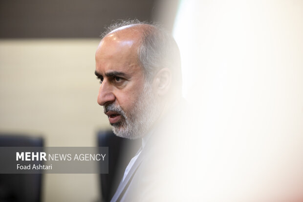 ایرانی وزارت خارجہ کے ترجمان کا مہر خبر رساں ایجنسی کا دورہ
