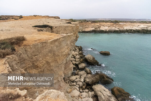 خلیج نایبند زیبا ترین پارک ملی دریایی ایران