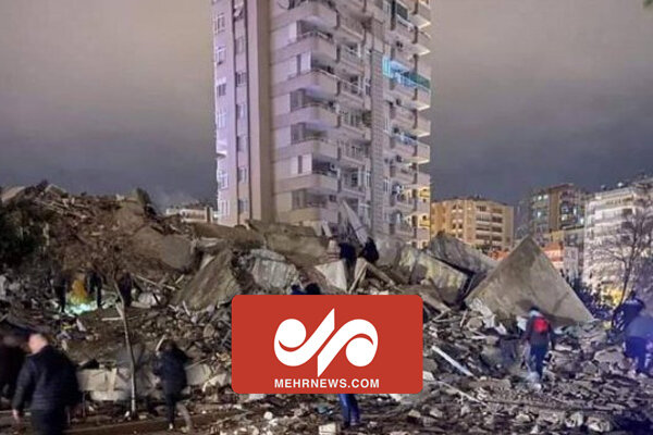 تصاویری از خرابی‌ها و خسارات شدید زلزله در ترکیه