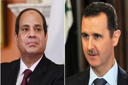 تماس تلفنی السیسی با بشار اسد و ابراز همدردی با سوریه