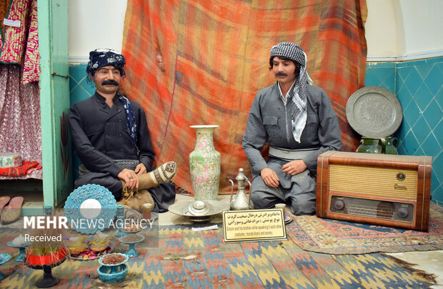 موزه مردم شناسی شهرستان مهاباد معروف به حمام میرزا رسول