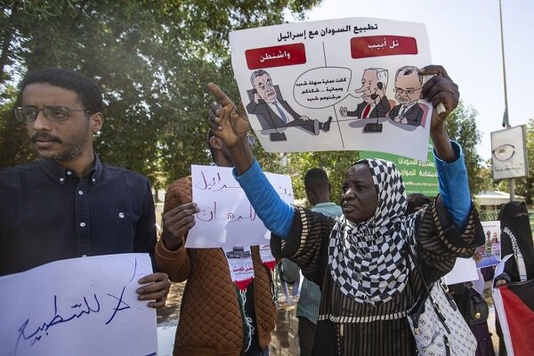 تجمع سودانی‌ها در محکومیت عادی‌سازی روابط با رژیم صهیونیستی+ عکس
