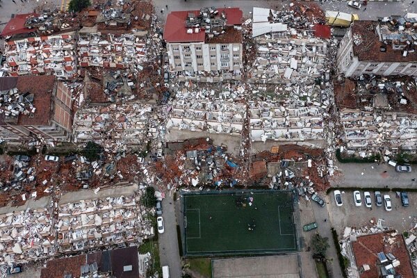 VIDEO: Aerial footage of aftermath of quake in kahramanmaraş