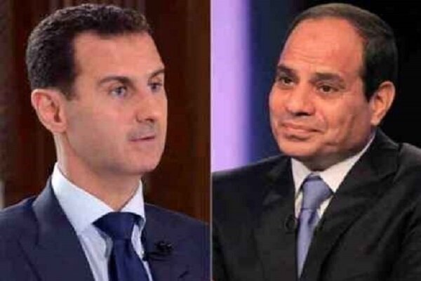 السيسي يجري اتصالا هاتفيا بالرئيس السوري