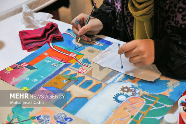 کارگاه هنرهای تجسمی« ایران استوار» در اردبیل