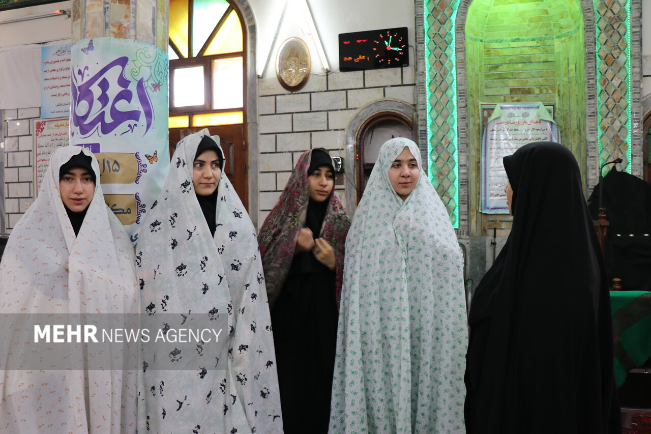 عاشقانه آمدند و عارفانه ماندند/ ۳ روز در پناه مولا در قالب اعتکاف