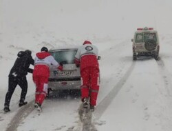 ۶ هزار و ۹۳۴ نفر در حوادث ناشی از بارش برف در اصفهان دچار حادثه شدند