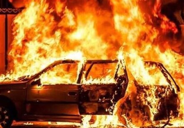 جزئیاتی در مورد آتش‌سوزی دو خودروی سوخت‌بر در ایرانشهر 