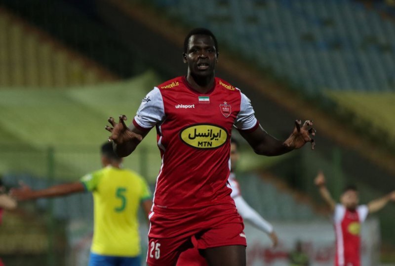 Diabate scores brace as Persepolis beat Sanat Naft