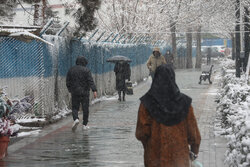 بارش برف مناطق جنوبی آذربایجان‌غربی را فرا می‌گیرد