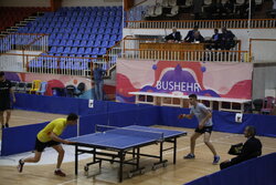 مسابقات تنیس روی میز انتخابی تیم ملی جوانان در بوشهر