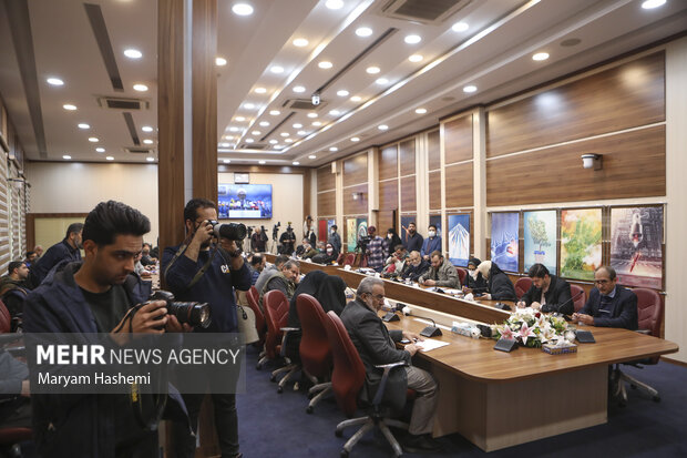 نشست خبری حجت الاسلام محمدحسین موسی پور رئیس شورای هماهنگی تبلیغات اسلامی صبح امروز پنجشنبه ۲۰ بهمن ۱۴۰۱ با حضور خبرنگاران رسانه‌ها برگزار شد