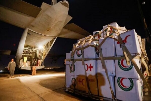 وصول خامس طائرة إيرانية محملة بالمساعدات إلى الشعب السوري