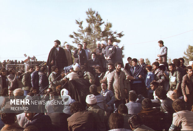 امام خمینی (ره )  در ایام مبارزات انقلاب اسلامی