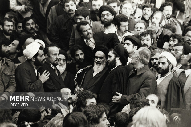 امام خمینی (ره )  در ایام مبارزات انقلاب اسلامی