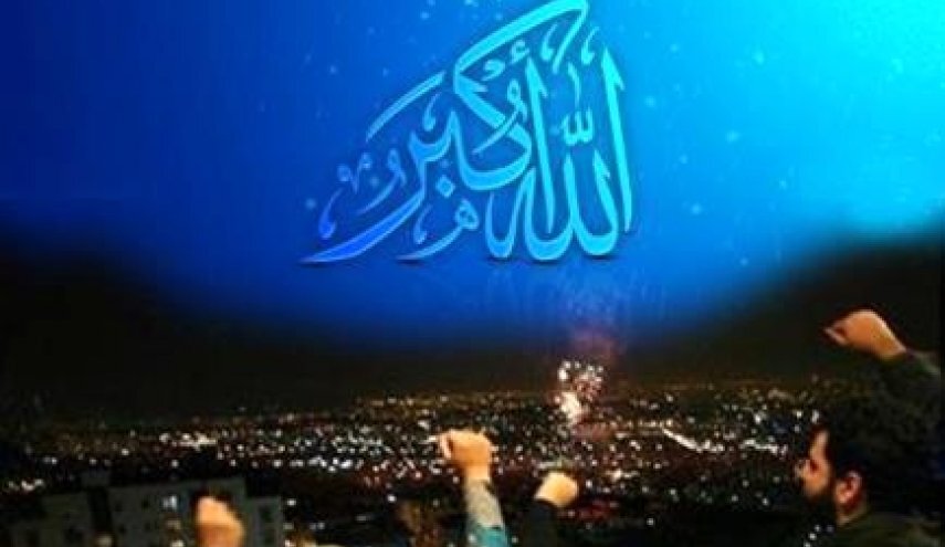 گلبانگ «الله اکبر» در پایتخت وحدت ایران اسلامی طنین انداز شد+فیلم