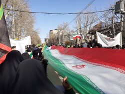 آغاز راهپیمایی ۲۲ بهمن در لرستان/ خیابان‌ها لبریز از حضور