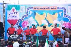 حضور جامعه ورزش در راهپیمایی ۲۲ بهمن و تجدید میثاق با انقلاب