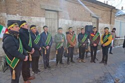 طنین‌انداز شدن سرود «سلام فرمانده» در خیابان‌های اردبیل